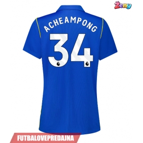 Lacne Ženy Futbalové dres Chelsea Josh Acheampong #34 2026-27 Krátky Rukáv - Domáci
